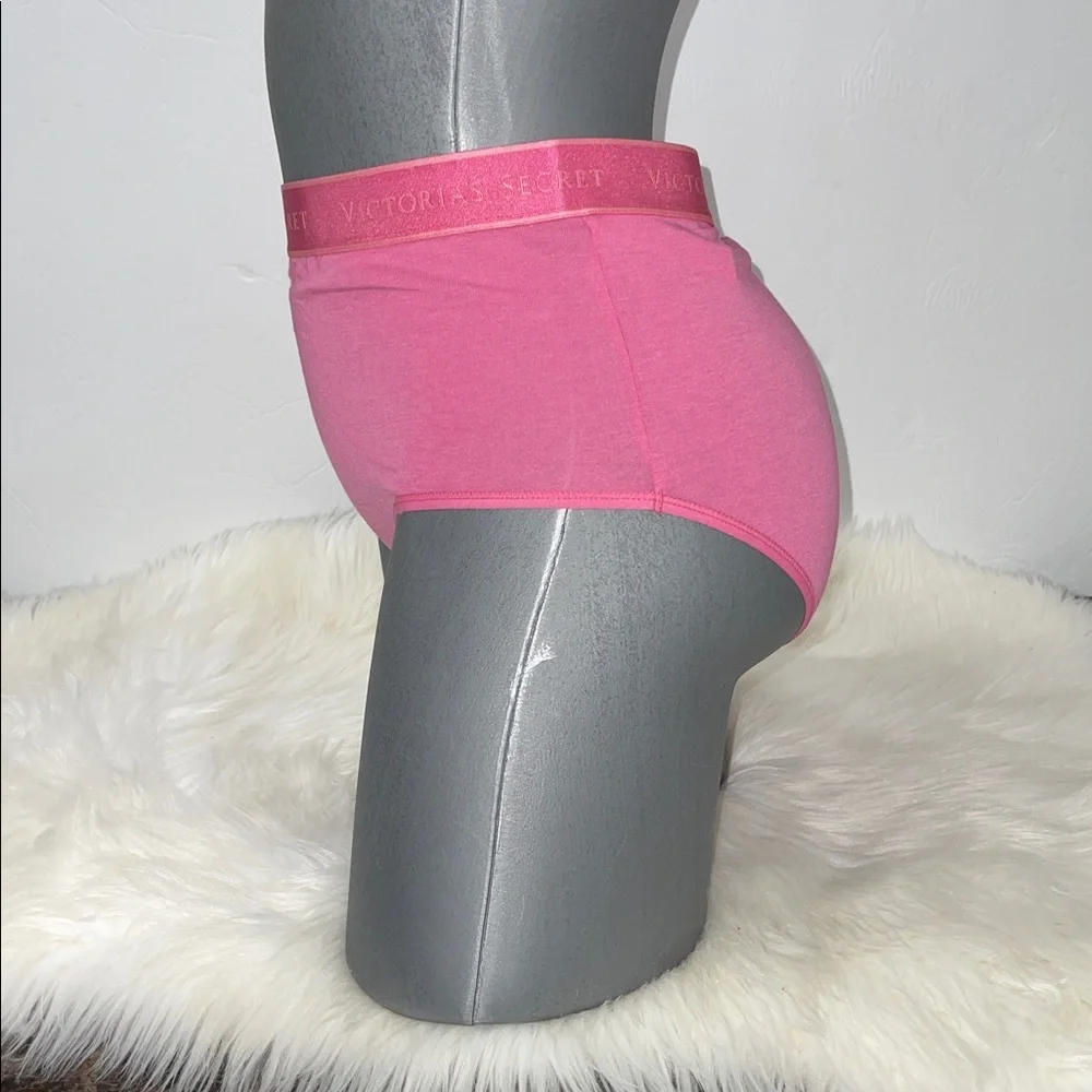 Victoria’s Secret Logo Cotton Modern Brief Panty Underwear. NWT